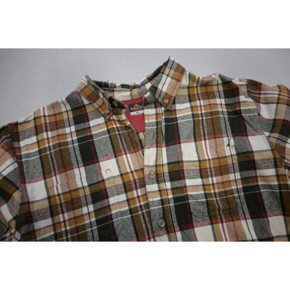 Ridgecut Toughwear Rugged Flannel Work Shirt Plaid Button Up Mens Size XL - Picture 5 of 7